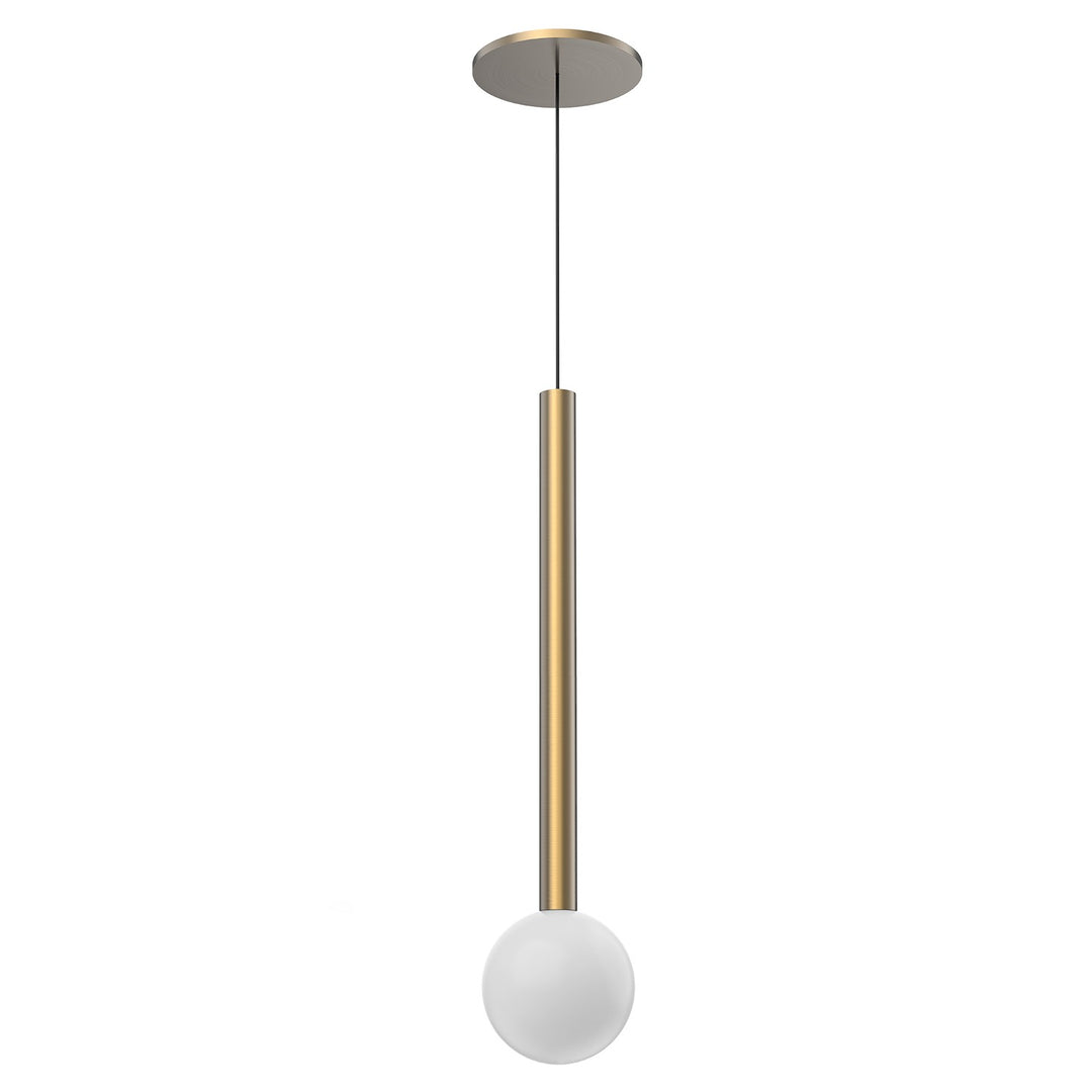 Elixir LED Pendant in Brushed Gold - available from The Lighting Shoppe, trusted by Canadian homeowners