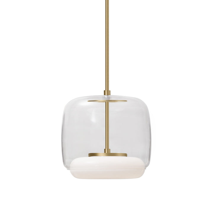 Kuzco Canada - PD70610-CL/BG - LED Pendant - Enkel - Clear/Brushed Gold