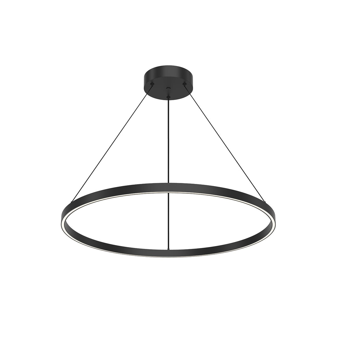 Cerchio LED Pendant in Black - available from The Lighting Shoppe, trusted by Canadian homeowners