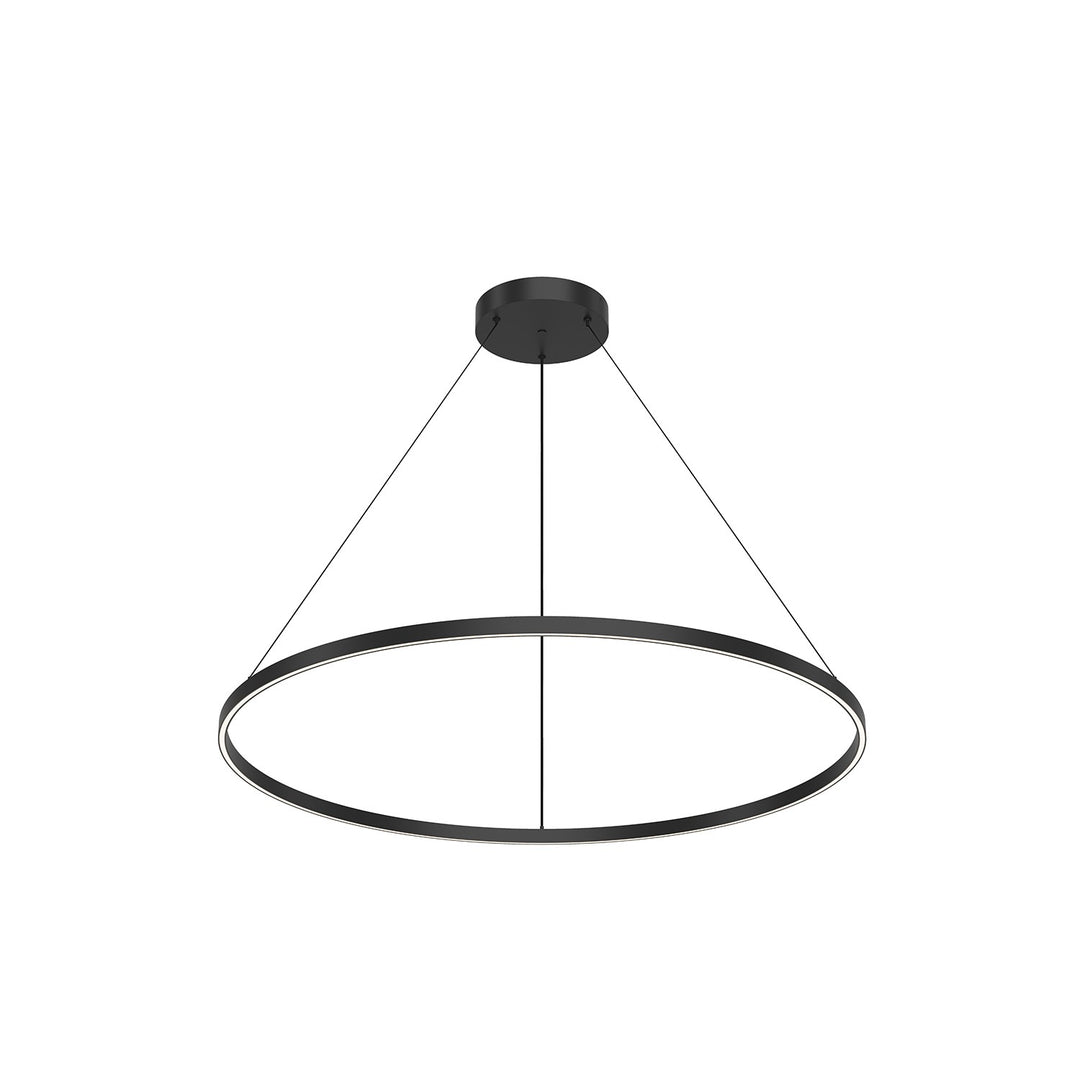 Cerchio LED Pendant in Black - available from The Lighting Shoppe, trusted by Canadian homeowners