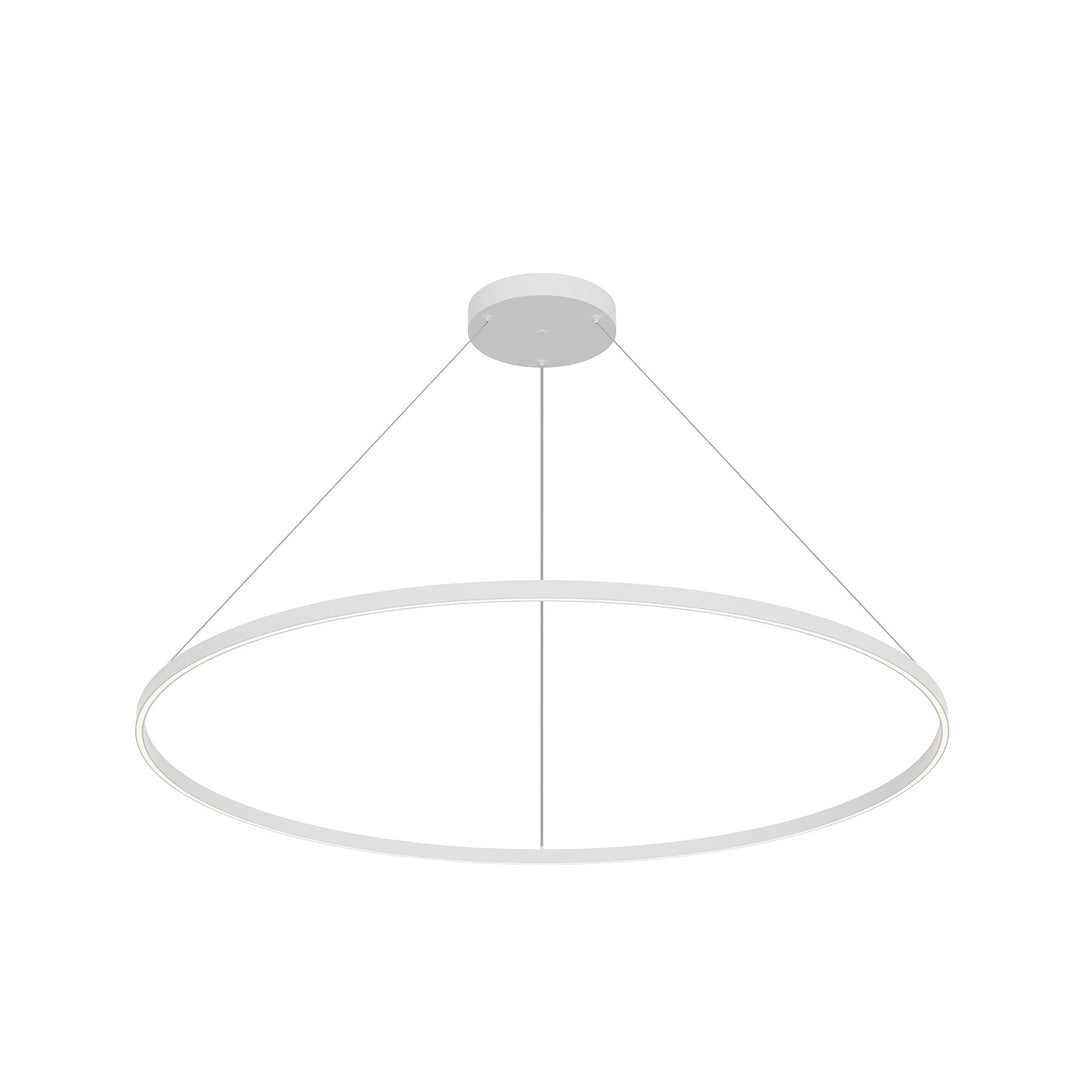 Cerchio LED Pendant in White - available from The Lighting Shoppe, trusted by Canadian homeowners