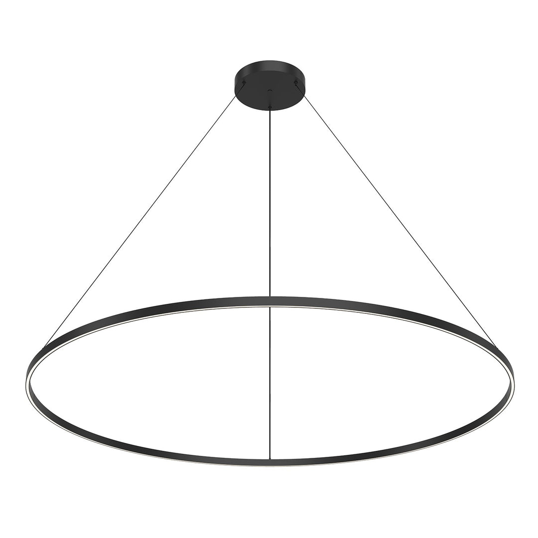 Cerchio LED Pendant in Black - available from The Lighting Shoppe, trusted by Canadian homeowners