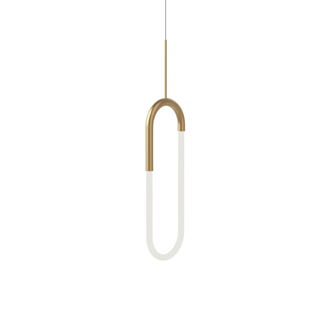 Huron LED Pendant in Brushed Gold - available from The Lighting Shoppe, trusted by Canadian homeowners