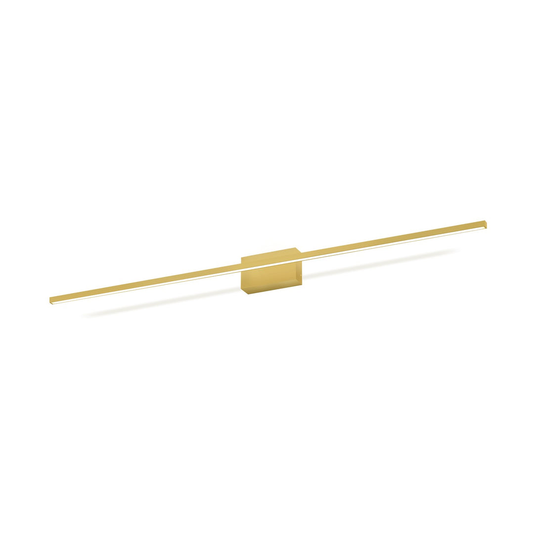 Vega Minor LED Bathroom Fixture in Brushed Gold - available from The Lighting Shoppe, trusted by Canadian homeowners