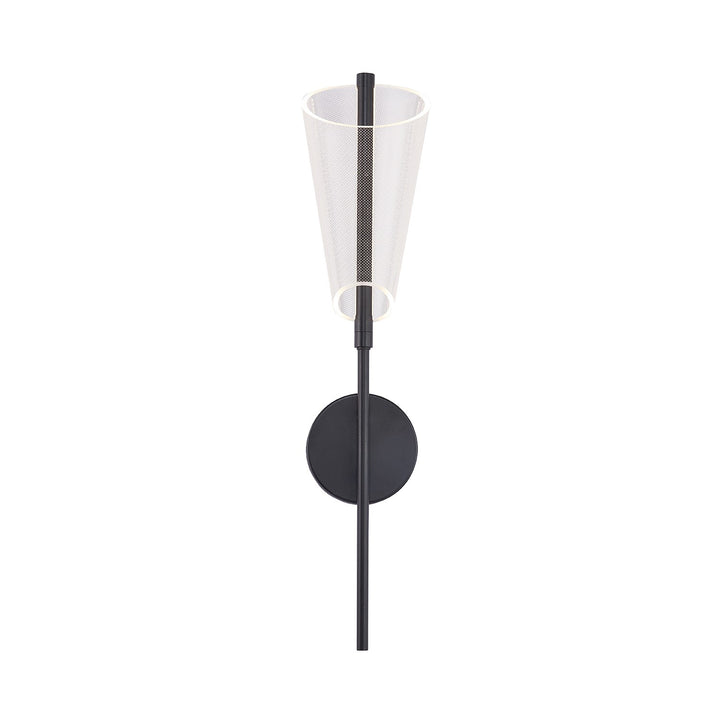 Kuzco Canada - WS62524-BK/LG - LED Wall Sconce - Mulberry - Black/Light Guide