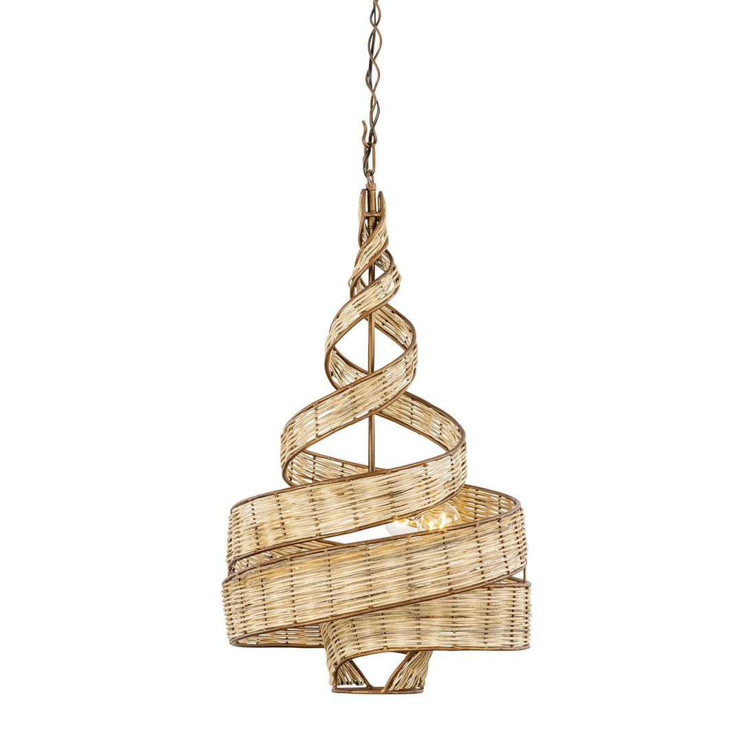 Flow Three Light Pendant in Baguette/Natural Rattan - available from The Lighting Shoppe, trusted by Canadian homeowners