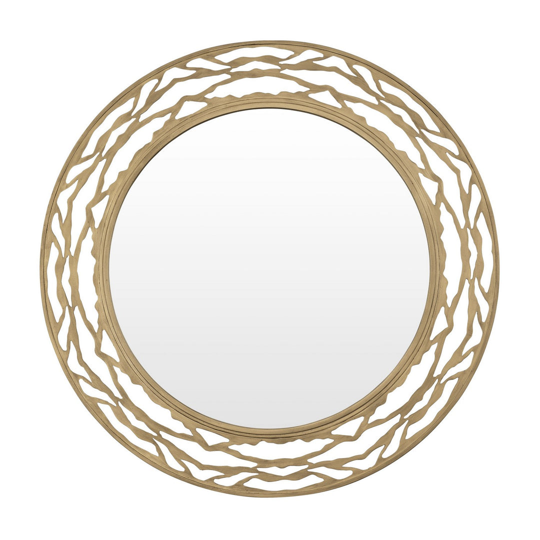Kato Mirror in Havana Gold - available from The Lighting Shoppe, trusted by Canadian homeowners