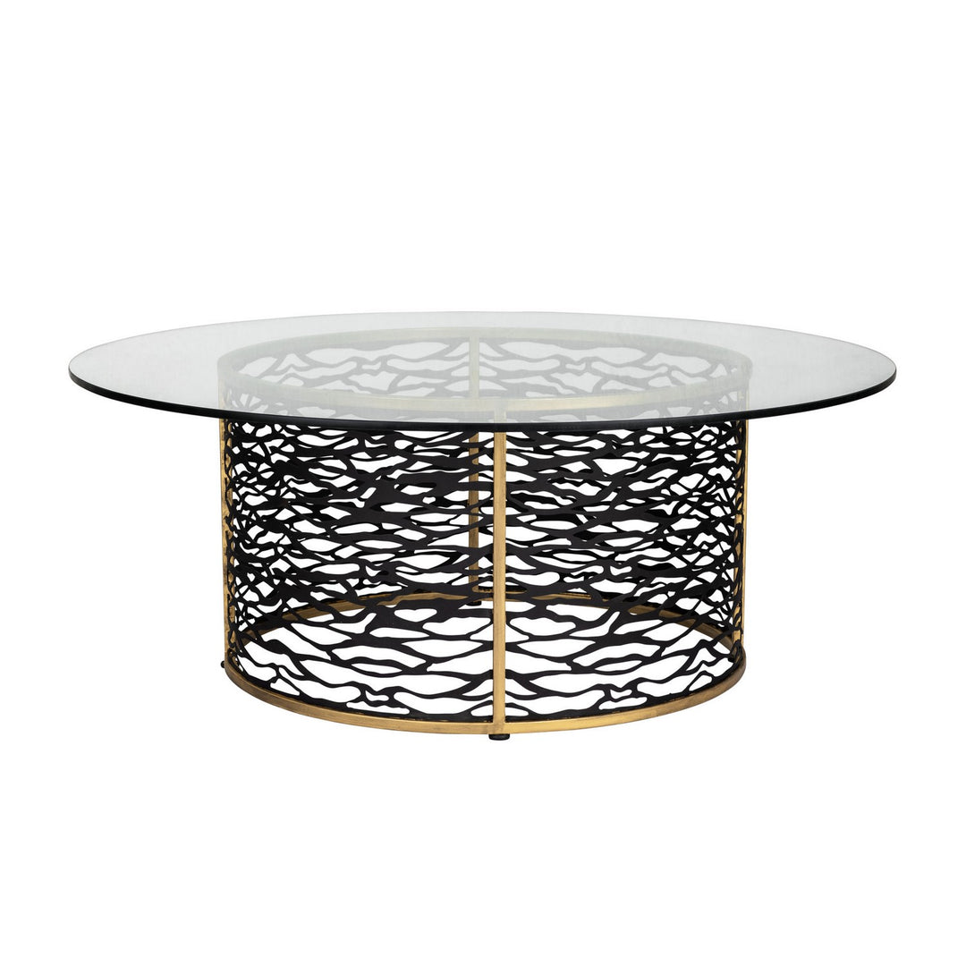 Kato Coffee Table in Havana Gold/Carbon - available from The Lighting Shoppe, trusted by Canadian homeowners