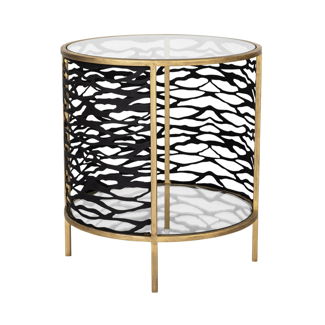 Kato End Table in Havana Gold/Carbon - available from The Lighting Shoppe, trusted by Canadian homeowners