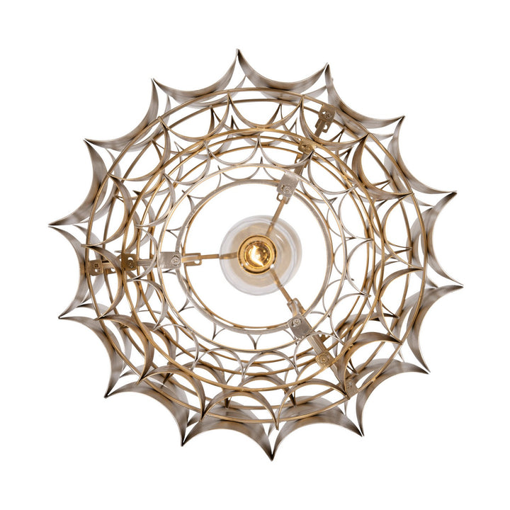 Varaluz - 382P01AGGD - One Light Pendant - Swoon - Antique Gold/Gold Dust