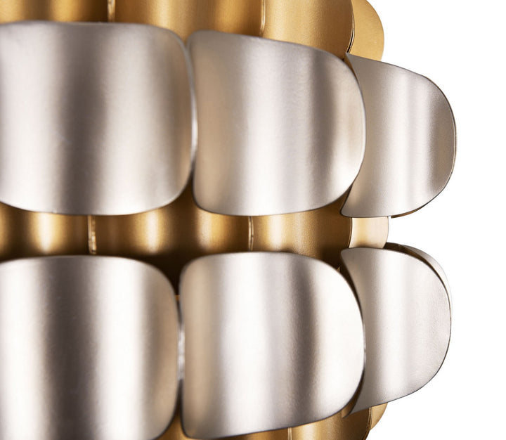 Varaluz - 382P01AGGD - One Light Pendant - Swoon - Antique Gold/Gold Dust