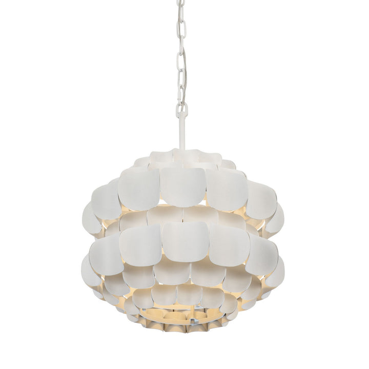 Swoon One Light Pendant in Matte White - available from The Lighting Shoppe, trusted by Canadian homeowners