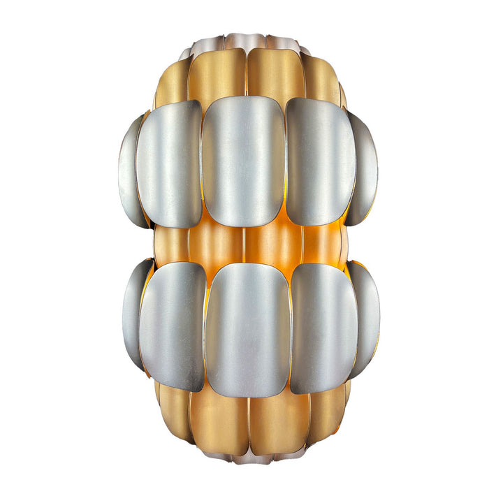 Swoon Two Light Wall Sconce in Antique Gold/Gold Dust - available from The Lighting Shoppe, trusted by Canadian homeowners