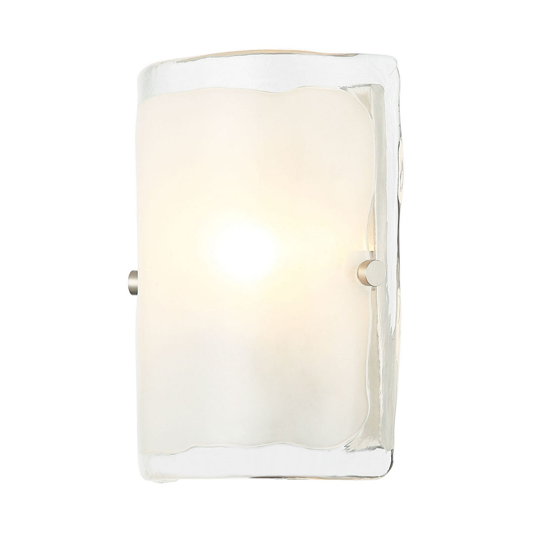 Fairchild One Light Wall Sconce in Black/Polished Nickel/Satin Brass - available from The Lighting Shoppe, trusted by Canadian homeowners
