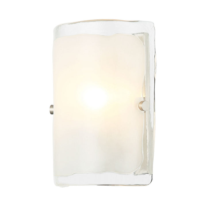 Fairchild One Light Wall Sconce in Black/Polished Nickel/Satin Brass - available from The Lighting Shoppe, trusted by Canadian homeowners
