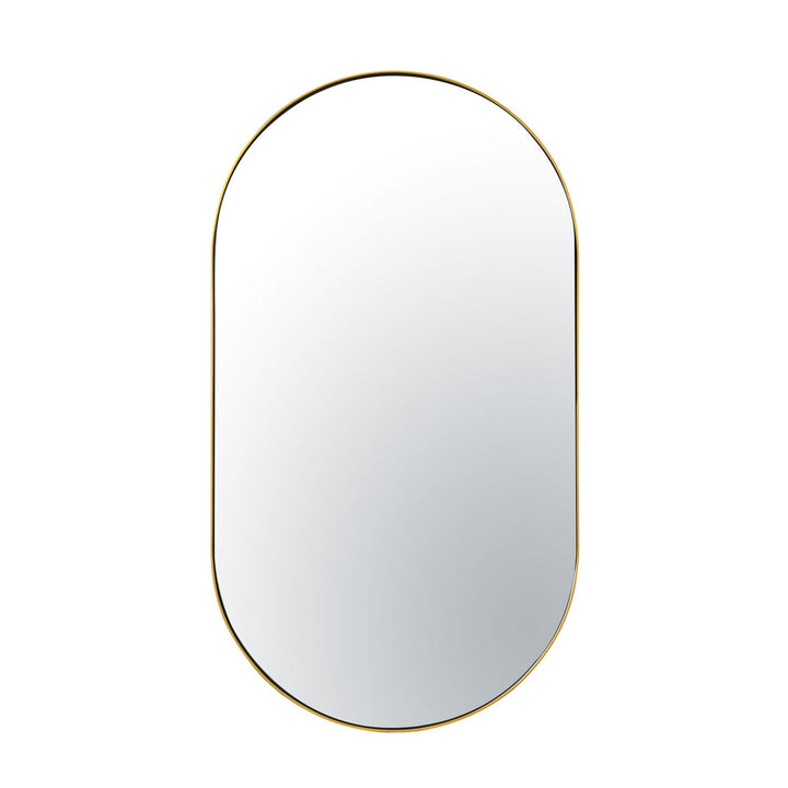 Capsule Mirror in Gold - available from The Lighting Shoppe, trusted by Canadian homeowners