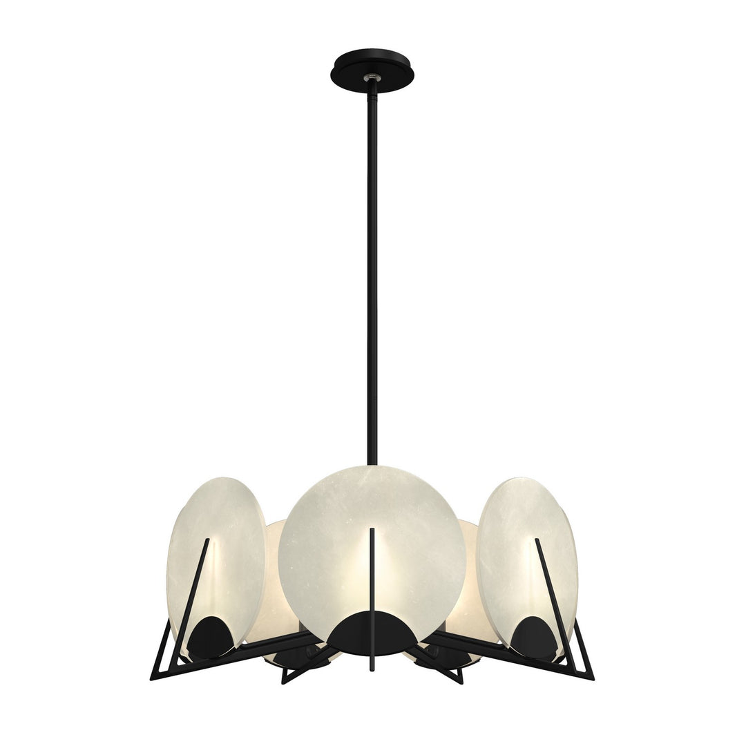 Hubbardton Forge Canada - 131059-SKT-MULT-10-AR - Seven Light Pendant - Callisto - Black