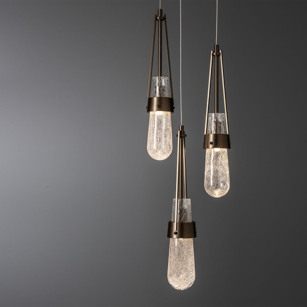Hubbardton Forge Canada - 131120-SKT-LONG-05-YG0434 - LED Pendant - Link - Bronze