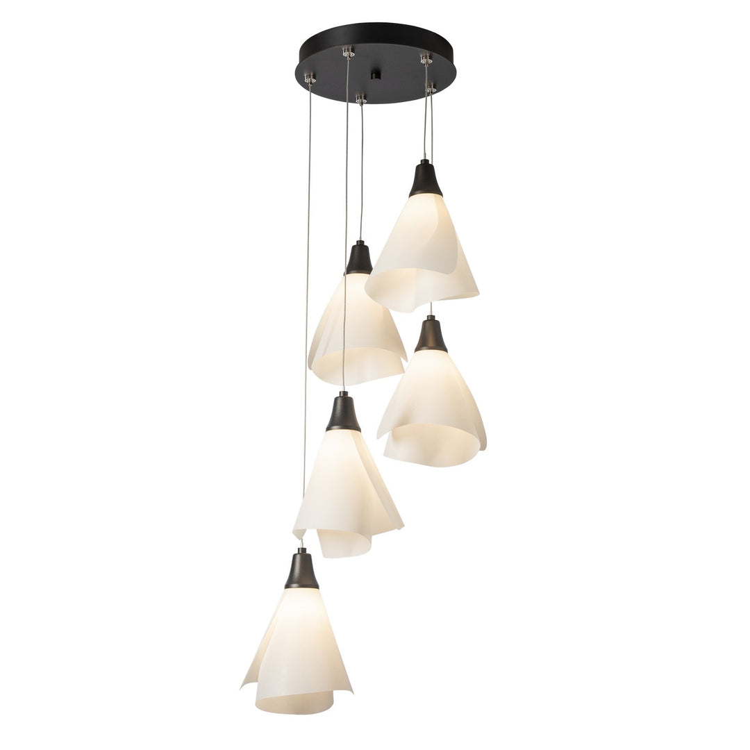 Hubbardton Forge Canada - 131122-SKT-LONG-14-SH1987 - LED Pendant - Mobius - Oil Rubbed Bronze