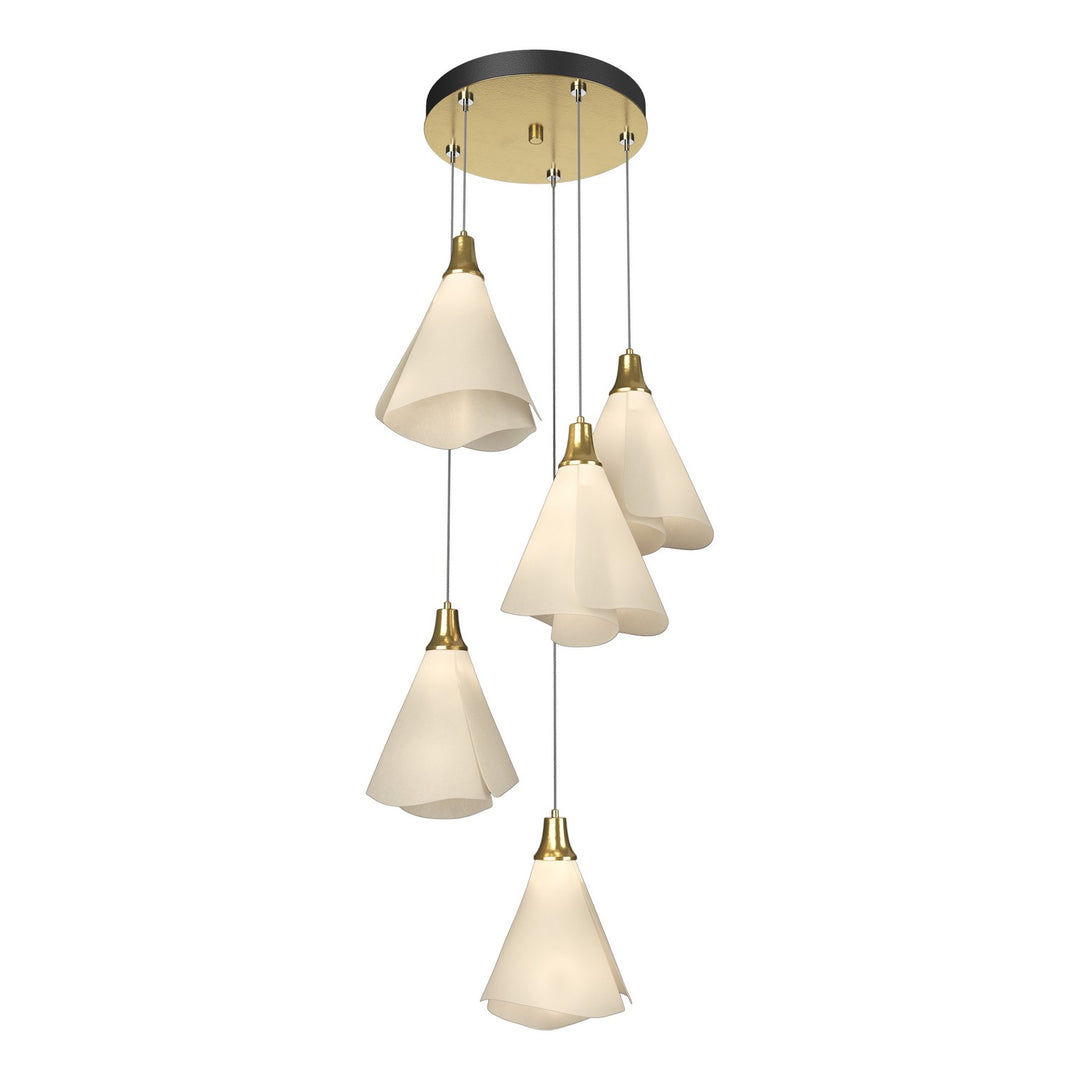 Hubbardton Forge Canada - 131122-SKT-STND-86-SH1987 - LED Pendant - Mobius - Modern Brass