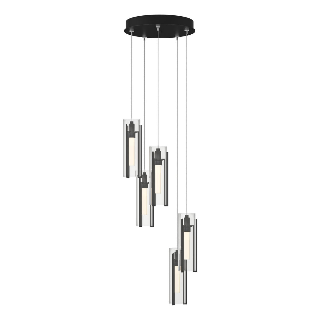 Hubbardton Forge Canada - 131124-SKT-STND-10-ZM0065 - LED Pendant - Exos Glass - Black