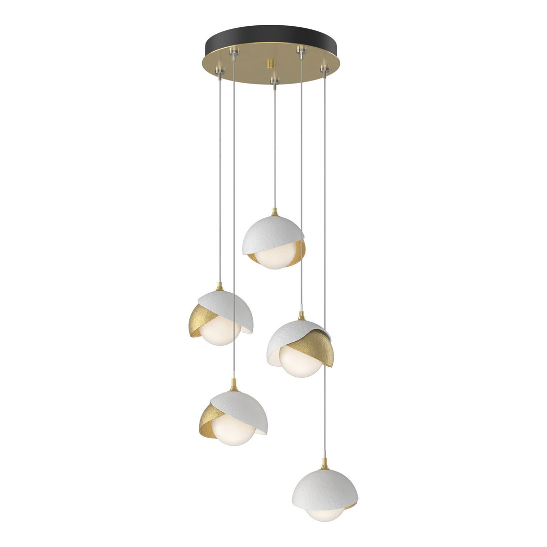 Hubbardton Forge Canada - 131125-SKT-STND-86-02-GG0711 - LED Pendant - Brooklyn - Modern Brass