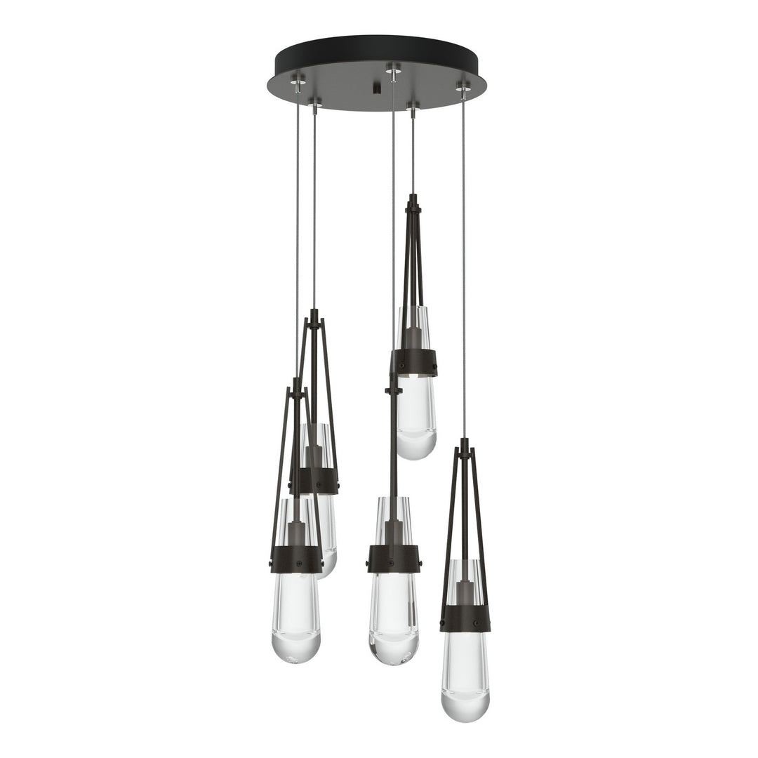 Hubbardton Forge Canada - 131127-SKT-STND-14-ZM0434 - LED Pendant - Link - Oil Rubbed Bronze