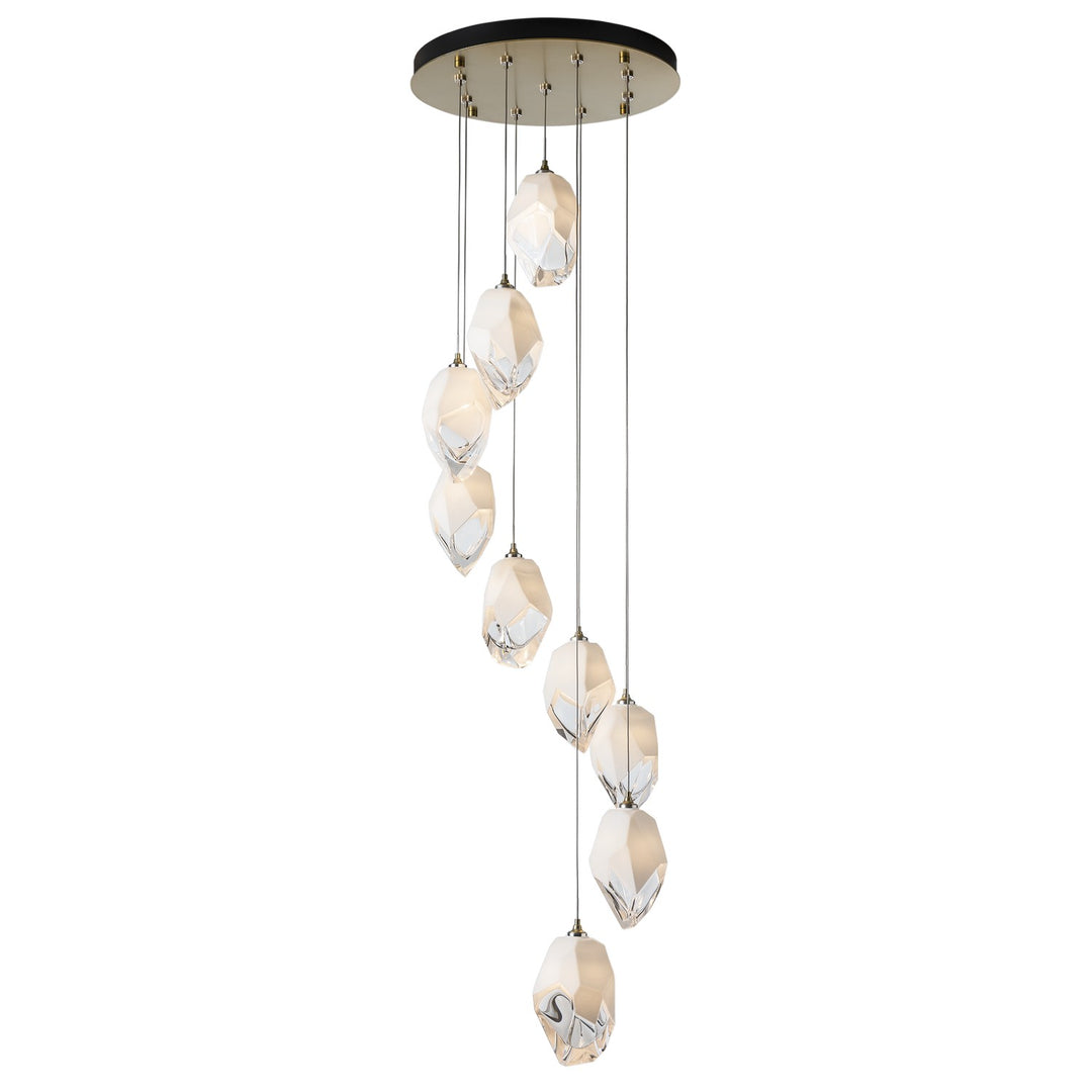 Hubbardton Forge Canada - 131141-SKT-LONG-86-WP0755 - LED Pendant - Chrysalis - Modern Brass