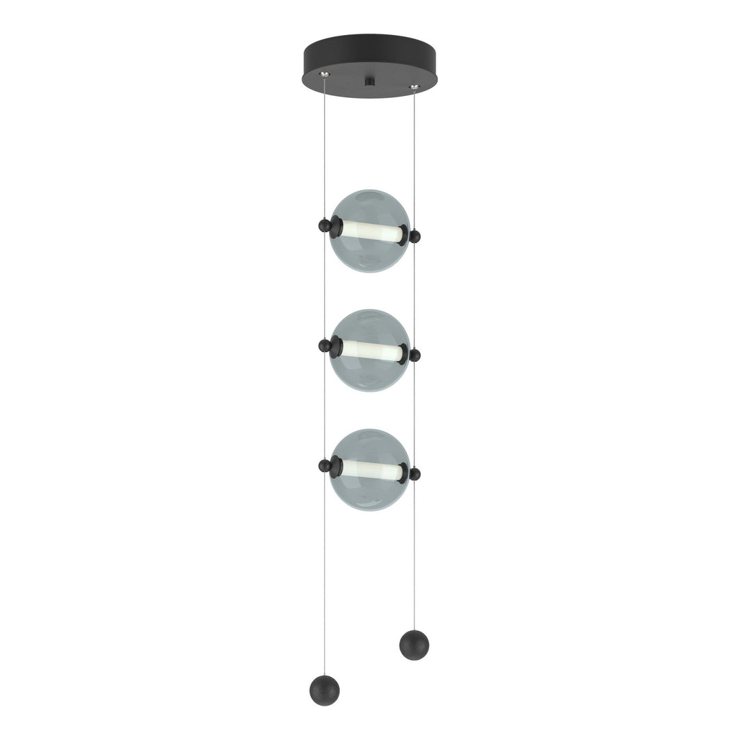 Hubbardton Forge Canada - 139059-LED-STND-10-YL0668 - LED Pendant - Abacus - Black