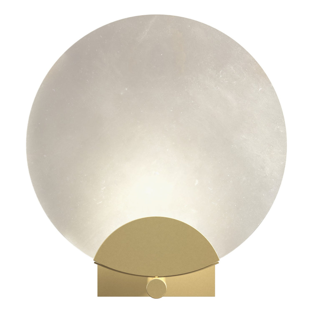 Hubbardton Forge Canada - 201059-SKT-86-AR - One Light Wall Sconce - Callisto - Modern Brass