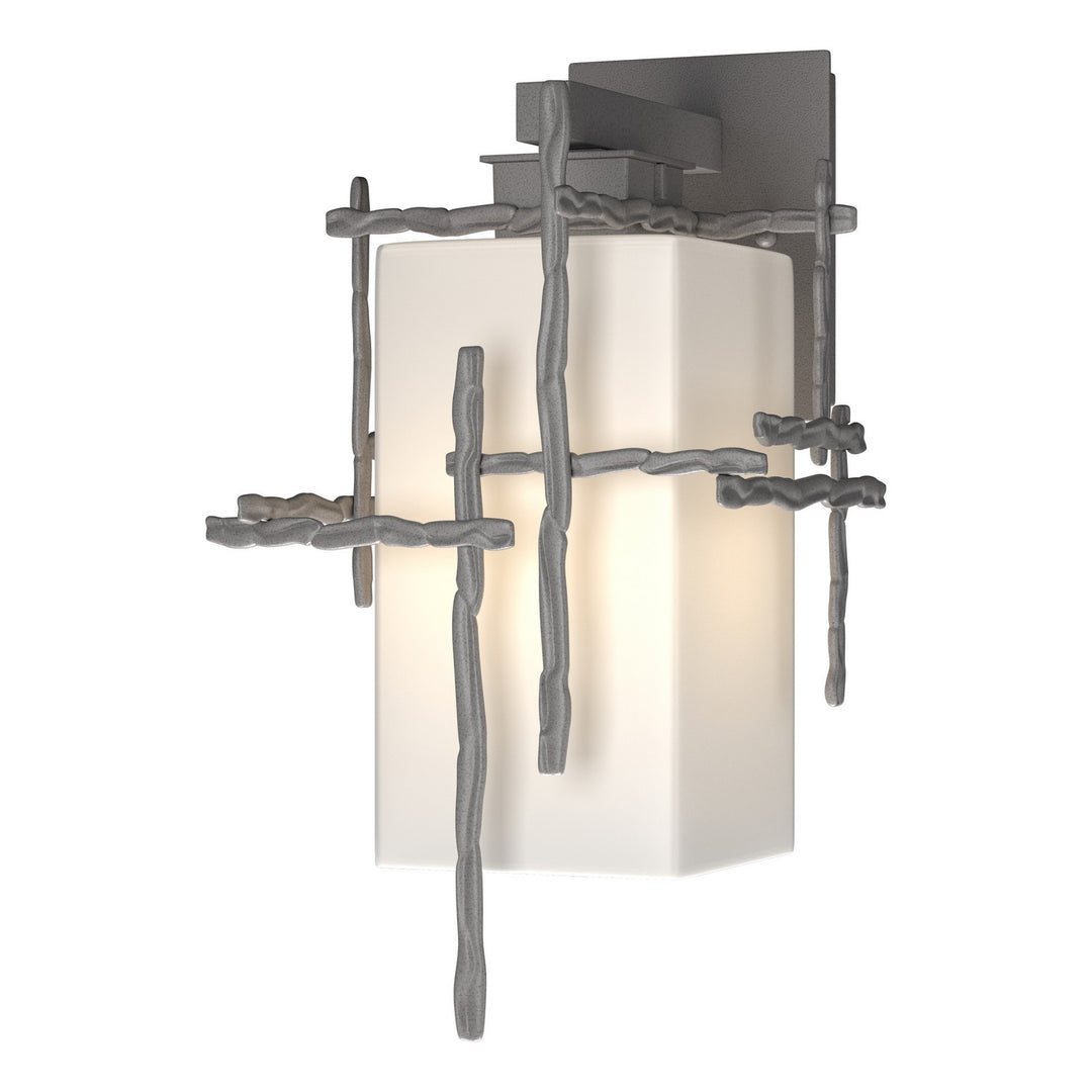 Hubbardton Forge Canada - 302581-SKT-78-GG0093 - One Light Outdoor Wall Sconce - Tura - Coastal Burnished Steel