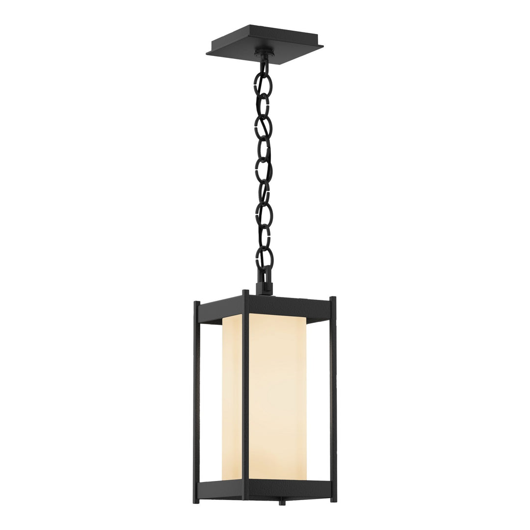 Hubbardton Forge Canada - 362021-SKT-80-GG0730 - One Light Outdoor Lantern - Cela - Coastal Black