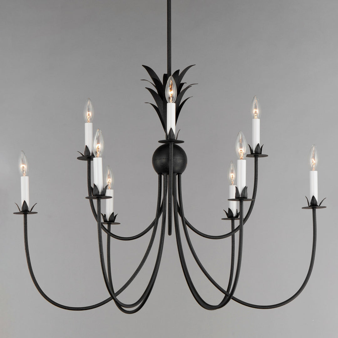 Maxim - 2889AR - Nine Light Chandelier - Paloma - Anthracite