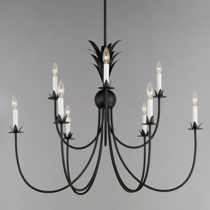 Maxim - 2889AR - Nine Light Chandelier - Paloma - Anthracite