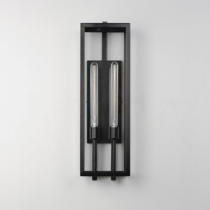 Maxim - 30096CLDBZ - Two Light Outdoor Wall Sconce - Catalina - Dark Bronze