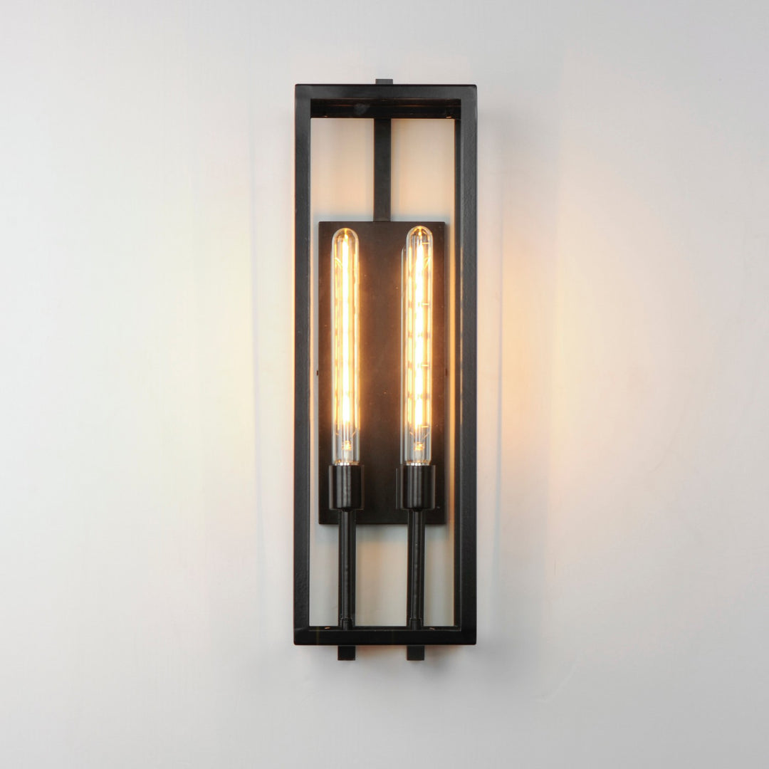 Maxim - 30096CLDBZ - Two Light Outdoor Wall Sconce - Catalina - Dark Bronze