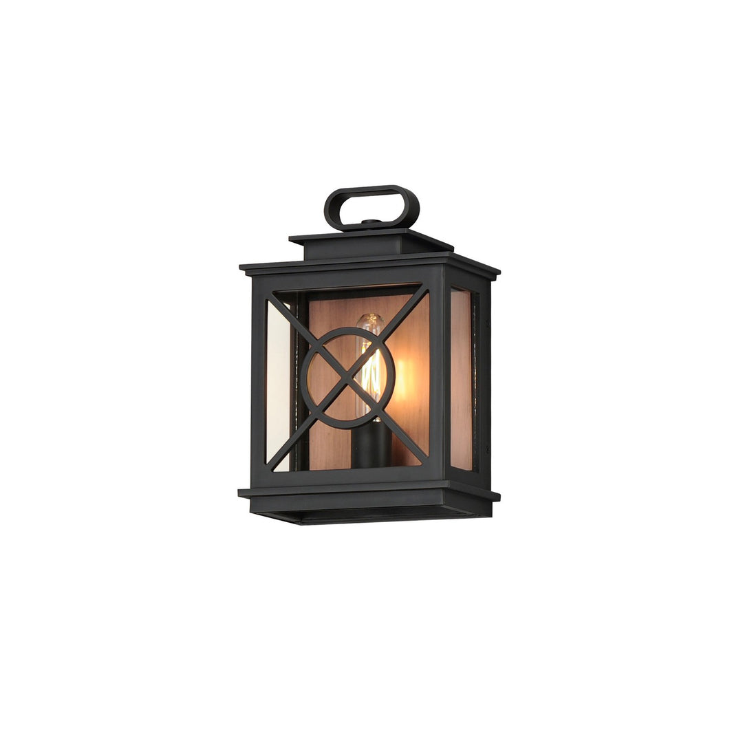 Maxim - 40802CLACPBK - One Light Outdoor Wall Sconce - Yorktown VX - Black/Aged Copper