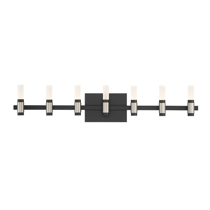Eurofase Canada - 45238-021 - ALBANY-VAN-7LT-SBM-WH - ALBANY - Silver-Black