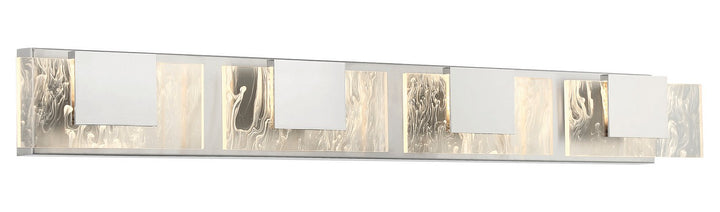 Kasha LED Vanity in Chrome - available from The Lighting Shoppe, trusted by Canadian homeowners