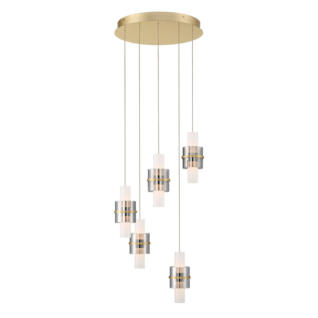 Rola LED Pendant in Gold - available from The Lighting Shoppe, trusted by Canadian homeowners