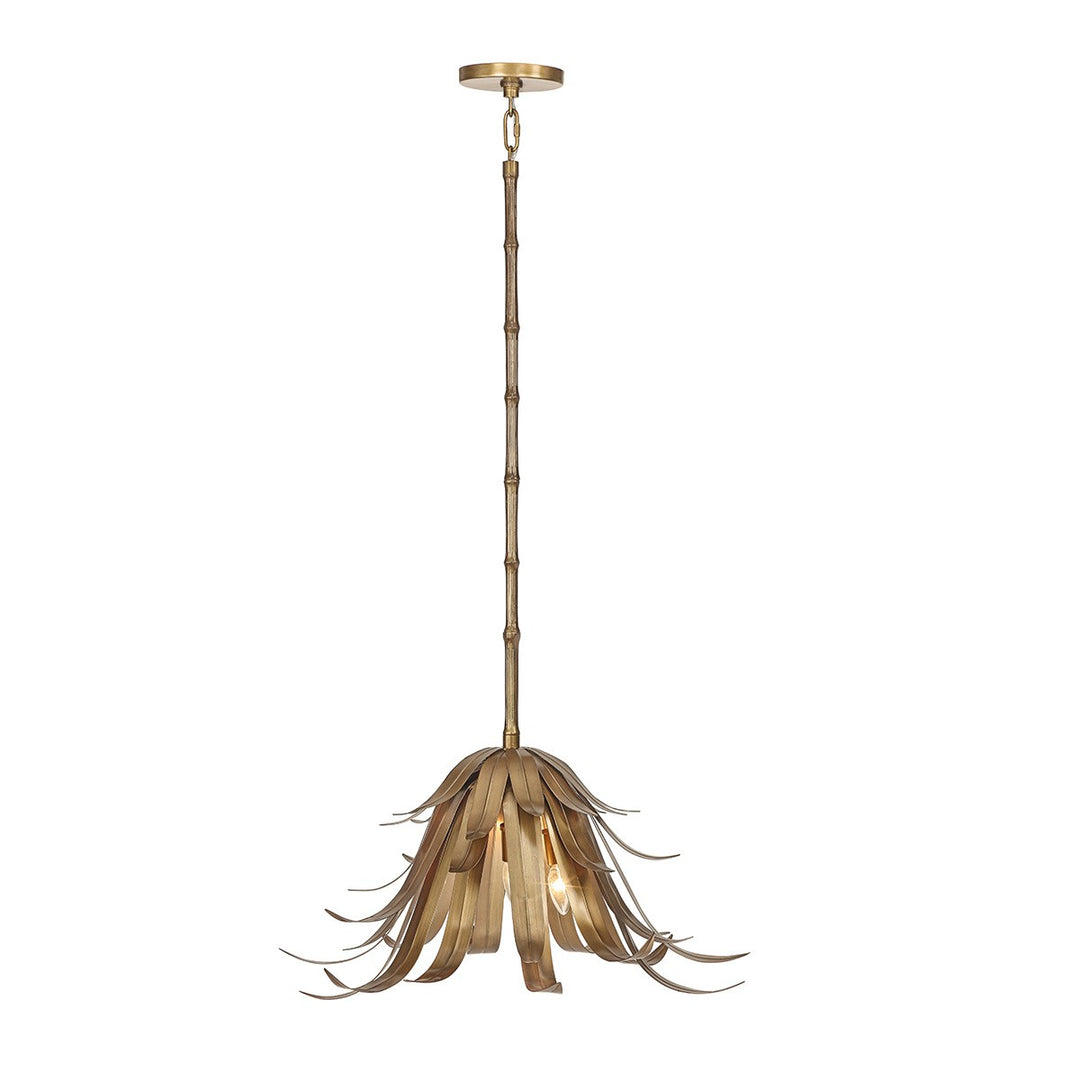 Eurofase Canada - 46431-011 - KAGRA-CHD-3LT-24IN-BR - KAGRA - Brass
