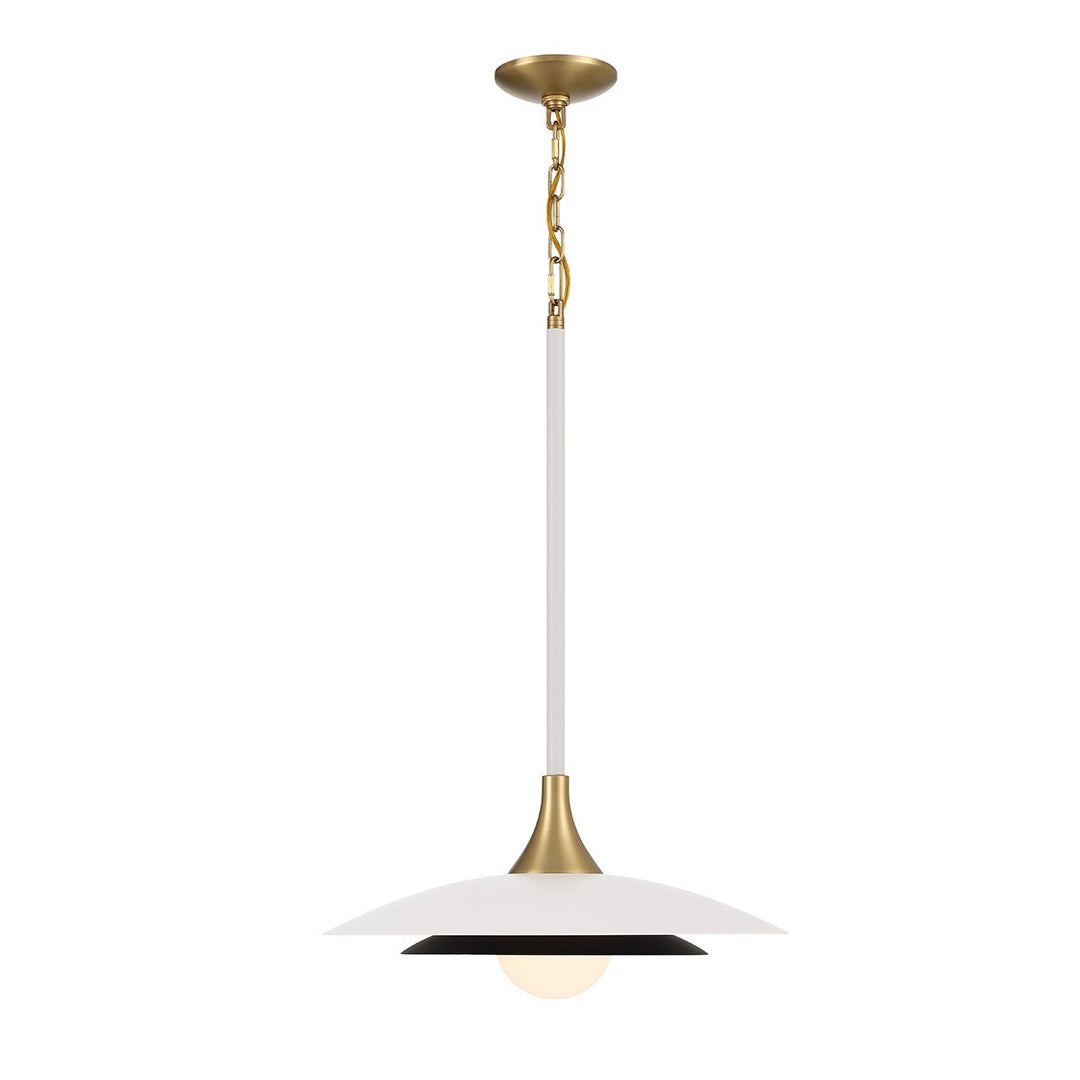 Welsh LED Pendant in White - available from The Lighting Shoppe, trusted by Canadian homeowners