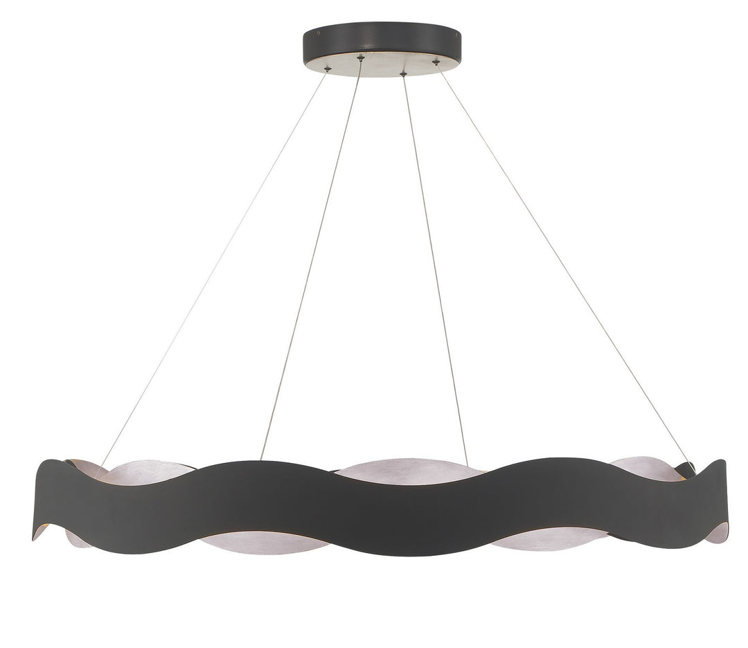 Eurofase Canada - 46462-022 - VAUGHAN-CHD-46IN-SBM-SL - VAUGHAN - Silver-Black