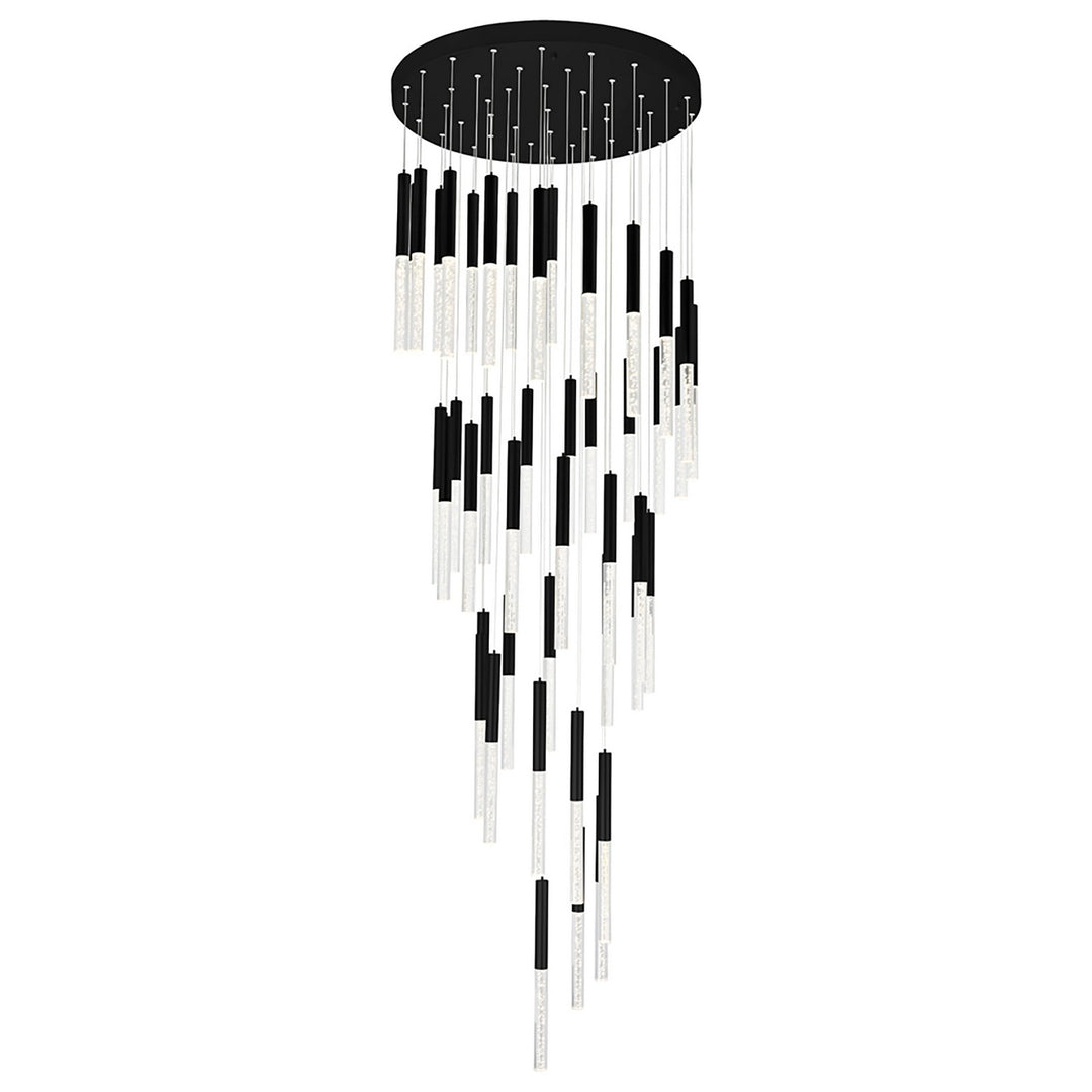 Dragonswatch LED Chandelier in Black - available from The Lighting Shoppe, trusted by Canadian homeowners