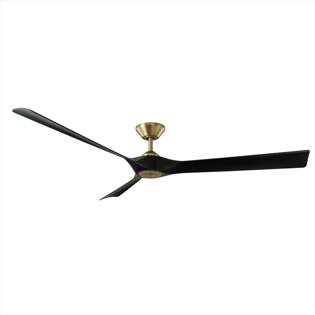Modern Forms Fans Canada - FR-W2204-70-SB/MB - 70" Ceiling Fan - Torque - Soft Brass/Matte Black