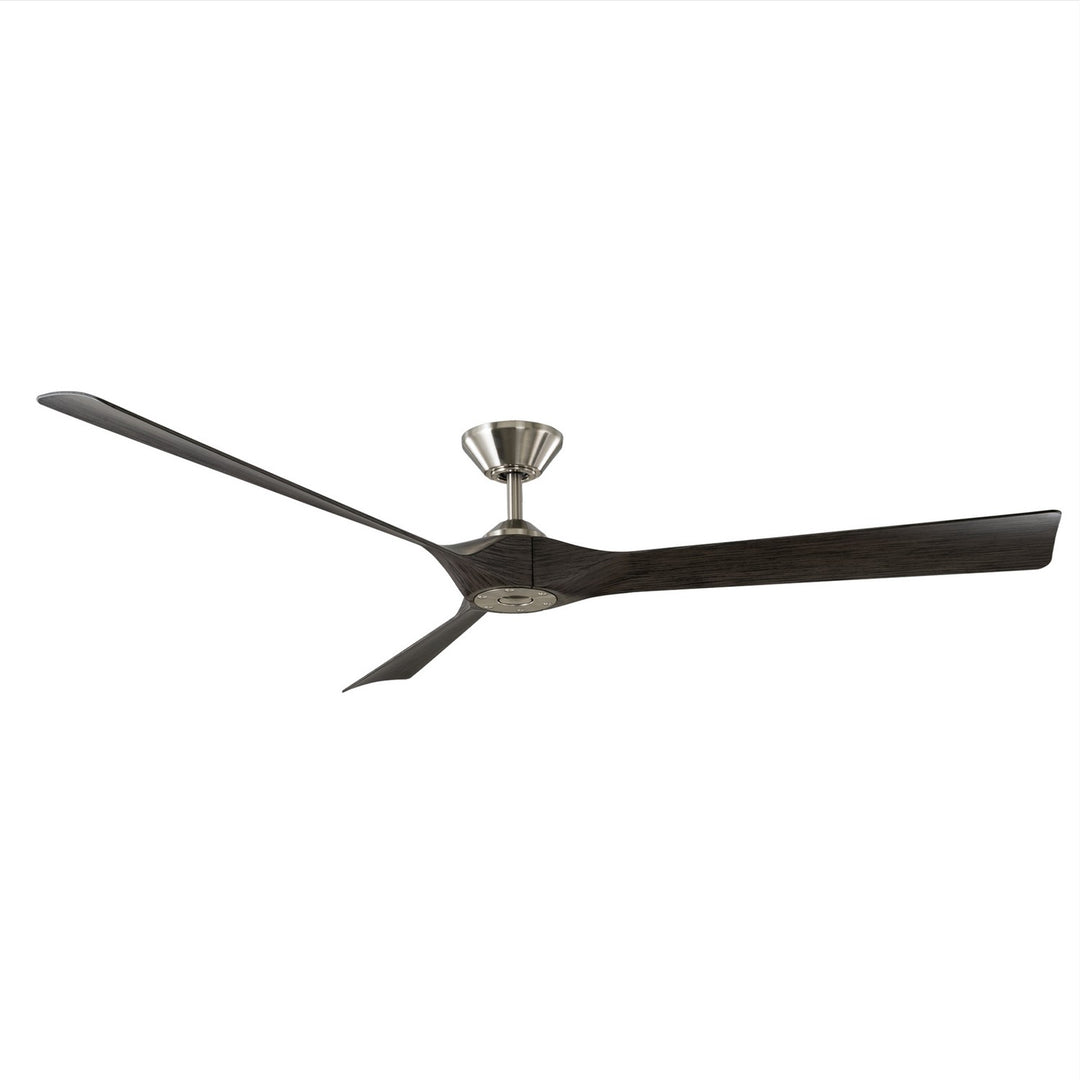 Torque 70"Ceiling Fan in Brushed Nickel/Ebony - available from The Lighting Shoppe, trusted by Canadian homeowners