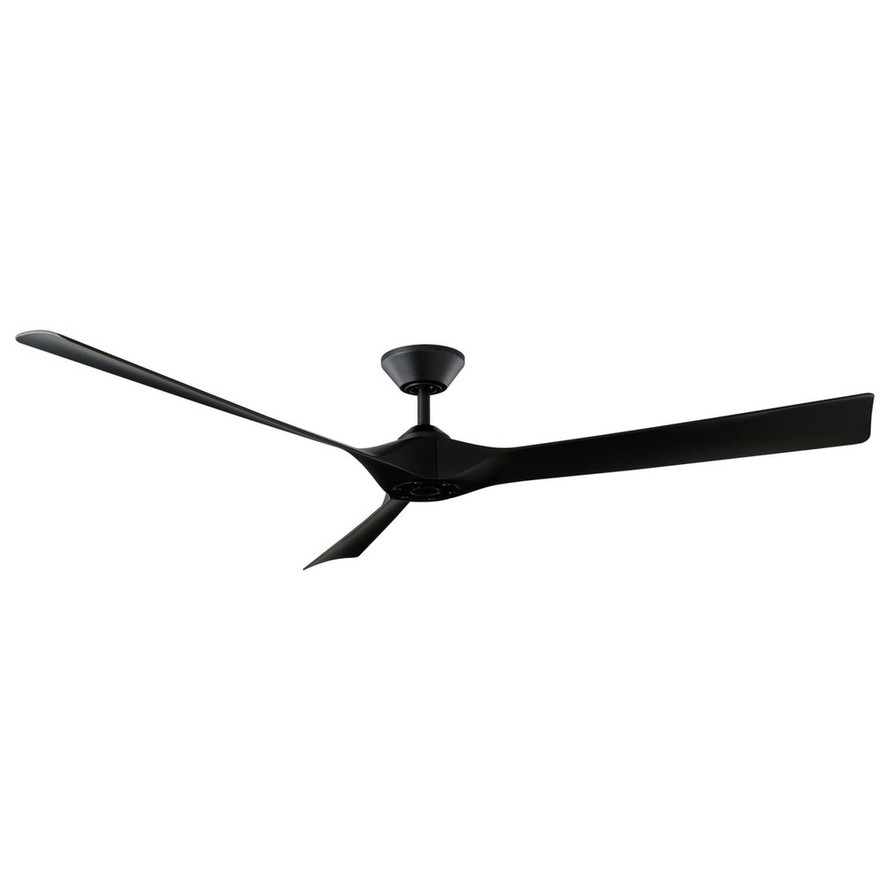 Torque 70"Ceiling Fan in Matte Black - available from The Lighting Shoppe, trusted by Canadian homeowners