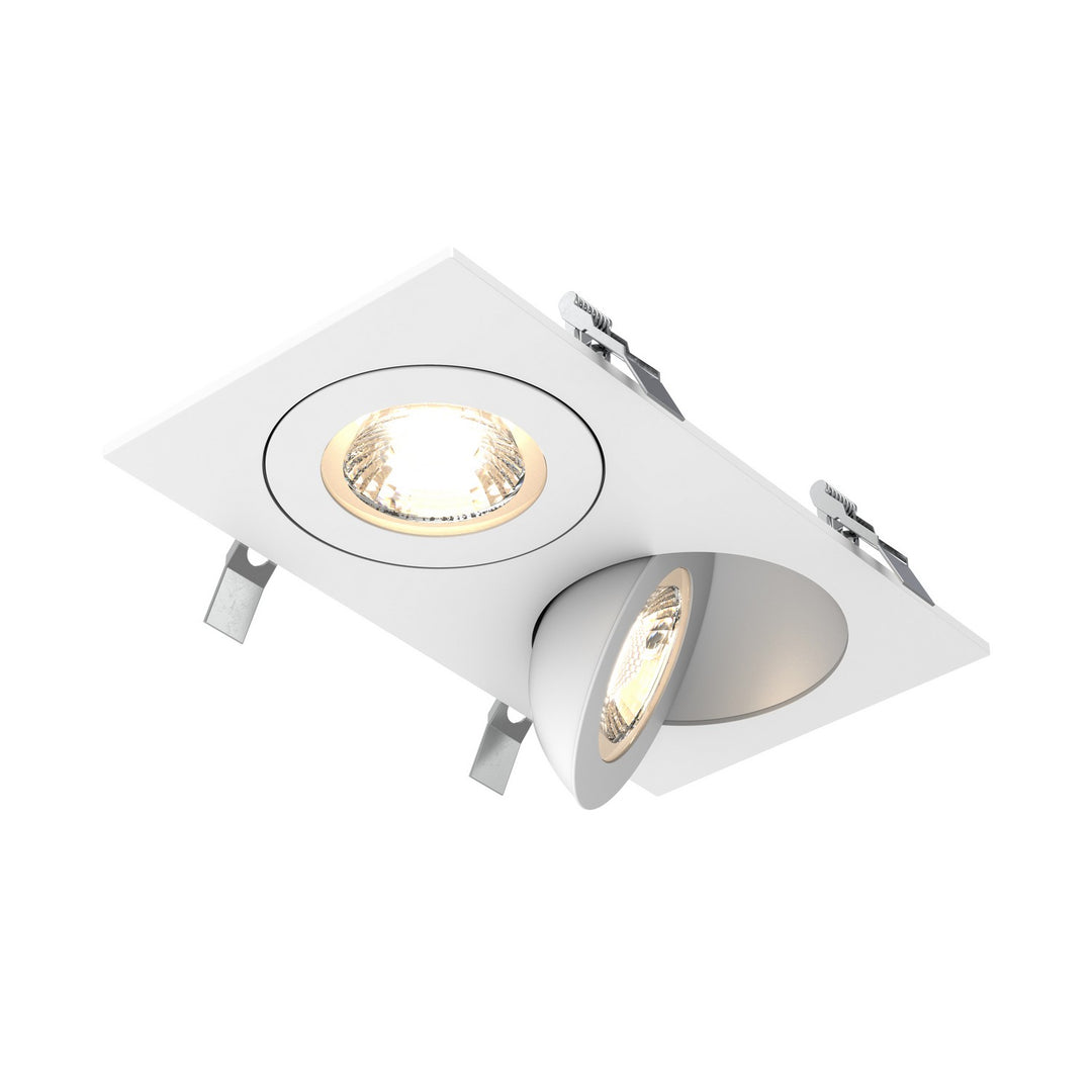 Pivot Double Recessed in WH - available from The Lighting Shoppe, trusted by Canadian homeowners
