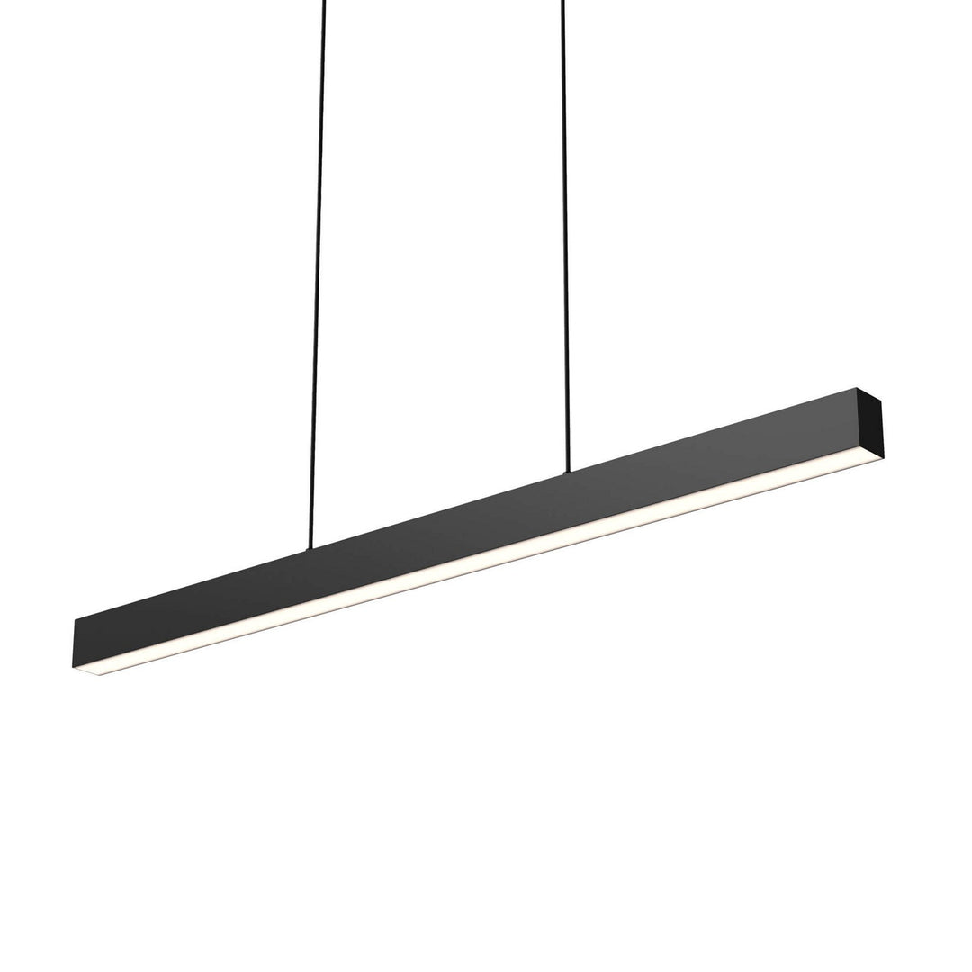 Boulevard Pendant One Light Linear Pendant in BK - available from The Lighting Shoppe, trusted by Canadian homeowners