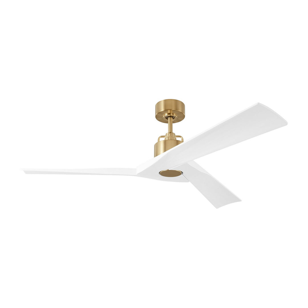 Alma 52"Ceiling Fan in Burnished Brass - available from The Lighting Shoppe, trusted by Canadian homeowners